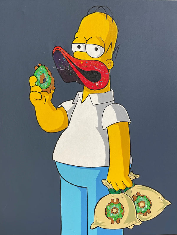 "Simpson Money Donuts"